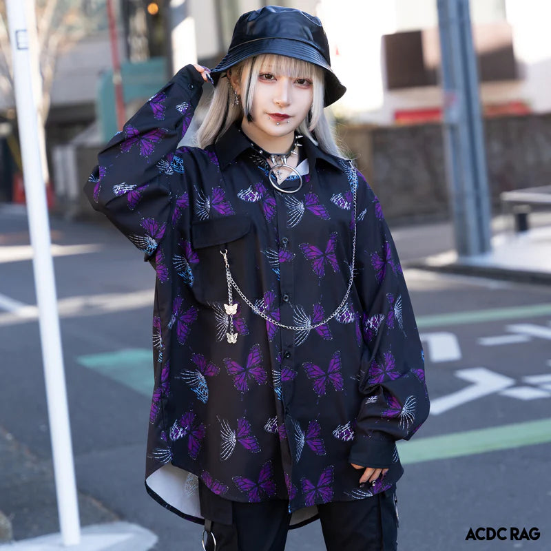 Undead Butterfly Shirt - ACDC RAG