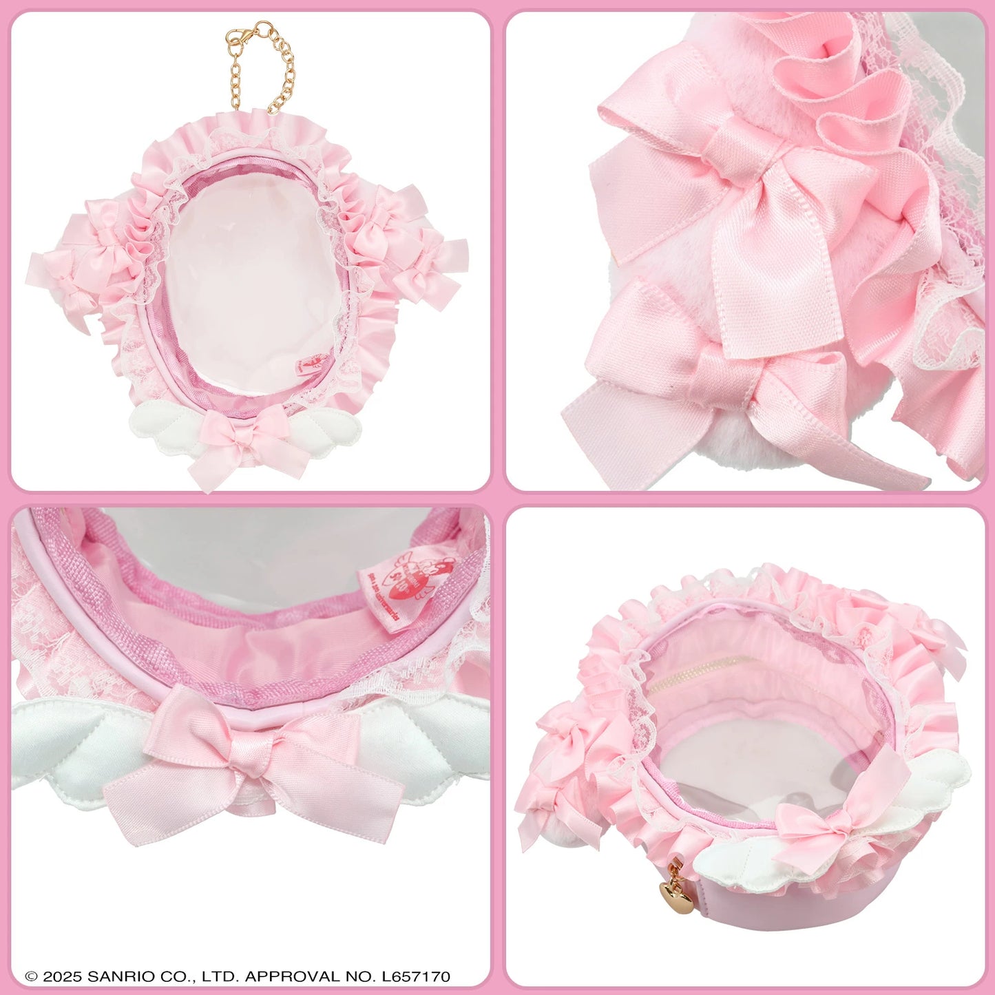 SHOBIDO x Sanrio My Melody + Kuromi Anniversary Plush Pouch