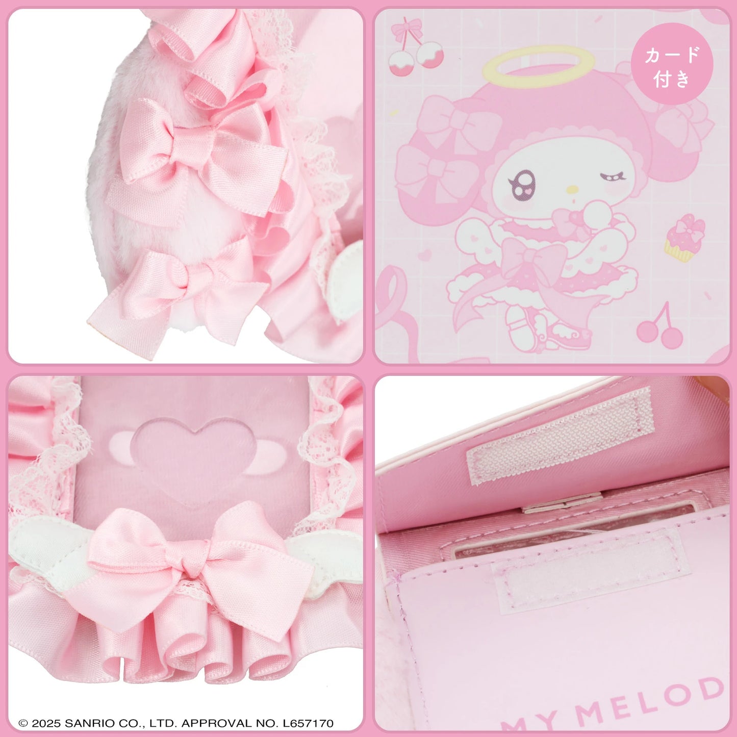 SHOBIDO x Sanrio My Melody + Kuromi Anniversary Photo Case